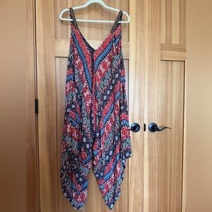 Three Bird Nest Boho Jumpsuit size M